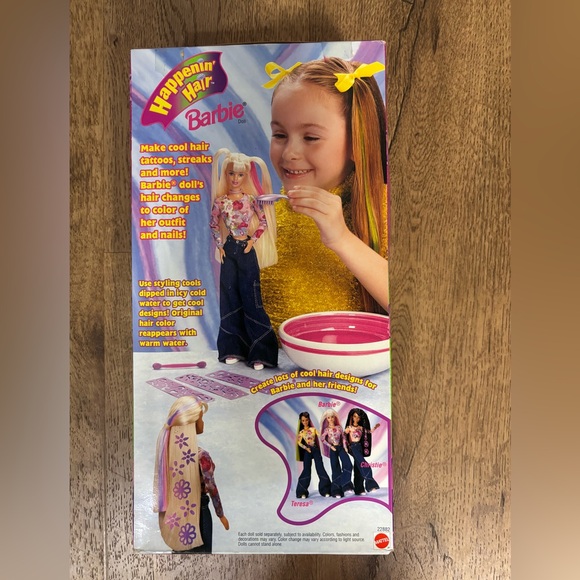 1998 Happenin’ Hair Barbie - Picture 2 of 3